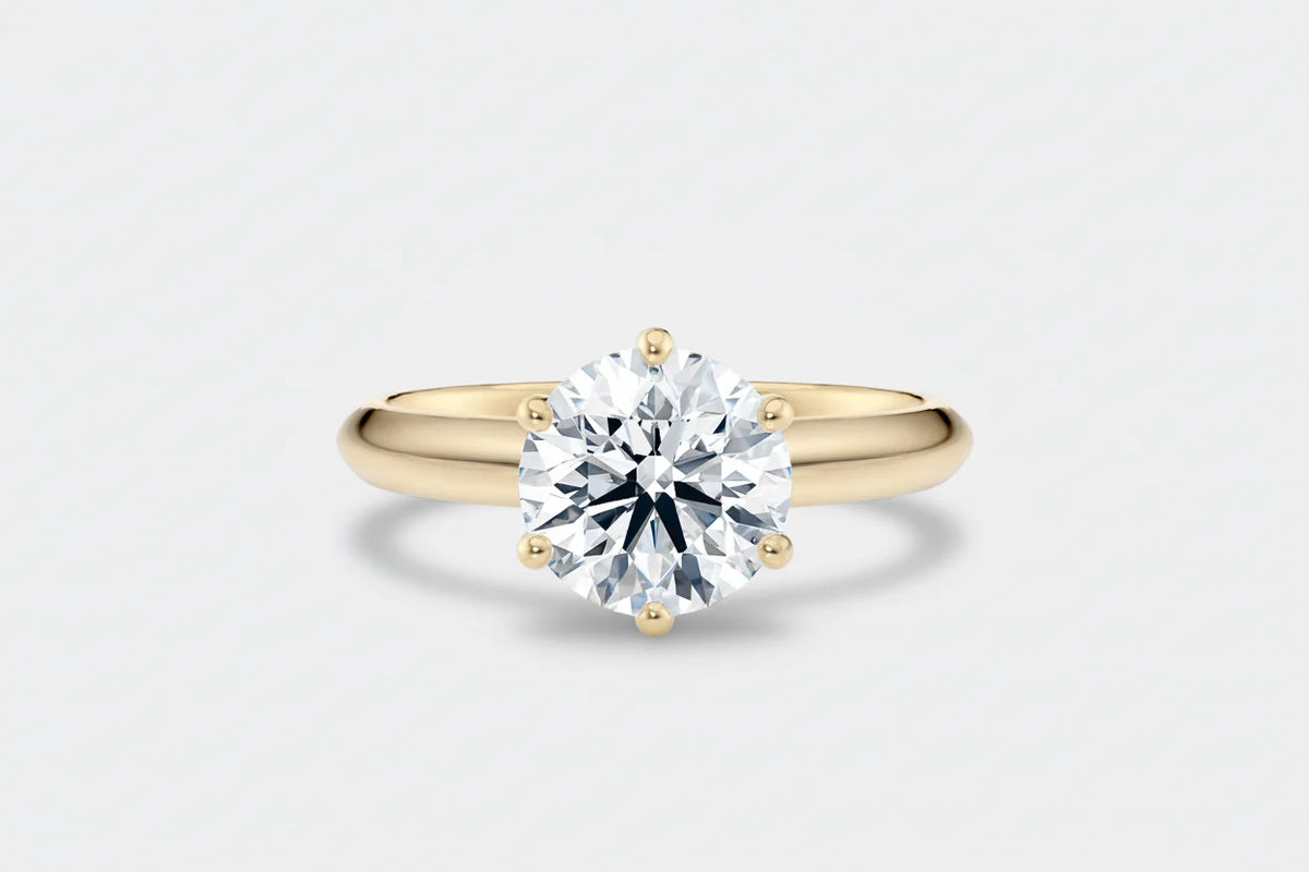 Hva burde en forlovelsesring koste - hånd med diamantring som viser forlovelsesring budsjett