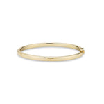 Bangel armbånd i gult gull 4 mm 