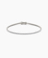 Tennisarmbånd hvitt gull 2,00 ct – Lab diamant