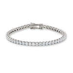 Tennisarmbånd hvitt gull 8,00 ct – Med lab-diamanter fra Hartwell
