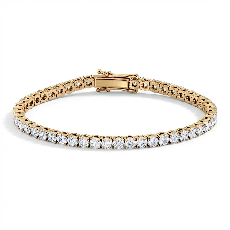 Tennisarmbånd med lab-diamanter i hvitt gull fra Hartwell